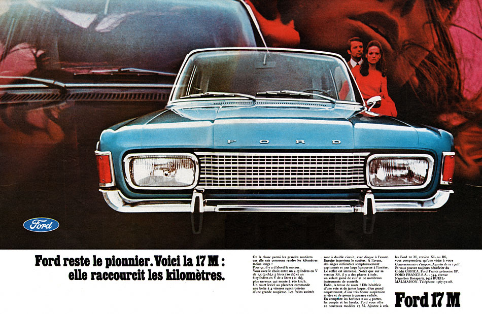 Publicité Ford 1969