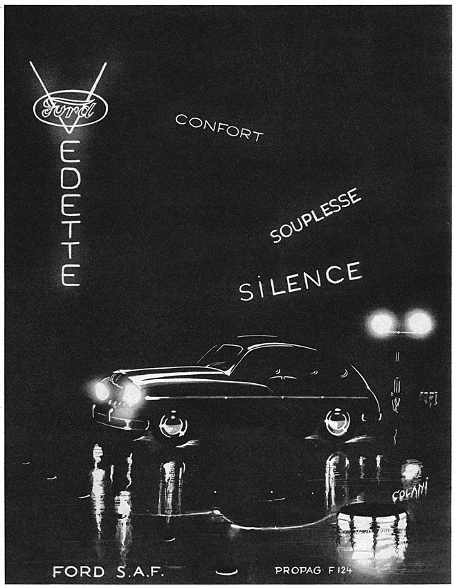 Publicité Ford 1951