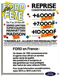 Marque Ford 1989