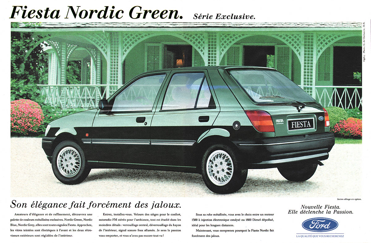 Publicité Ford 1993