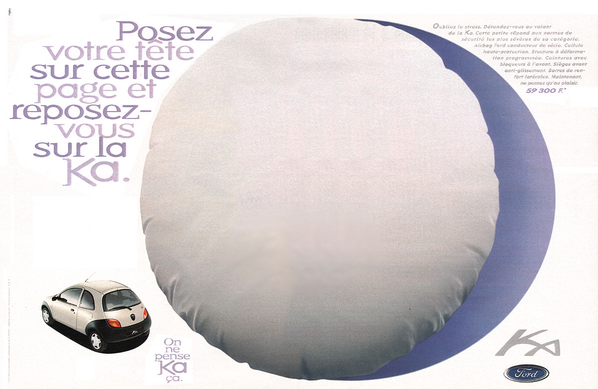 Publicité Ford 1997
