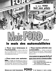 Publicit Ford 1954