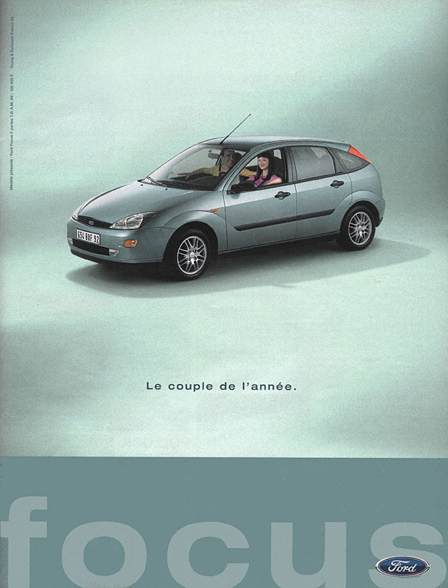 Publicité Ford 1999