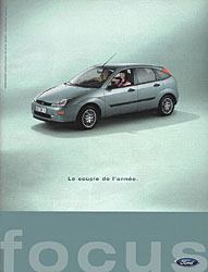 Publicité Ford 1999