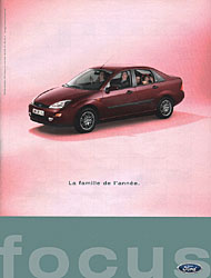 Publicité Ford 1999