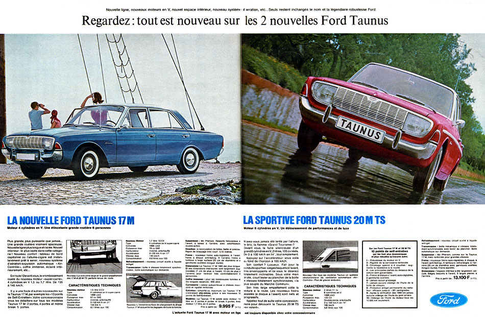 Publicité Ford 1964