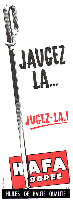 Publicité Hafa 1956