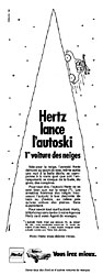 Publicité Hertz 1970