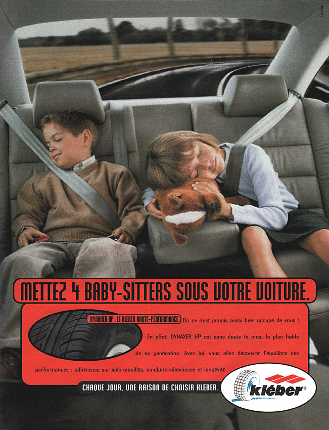Publicité Klber-Colombes 1999