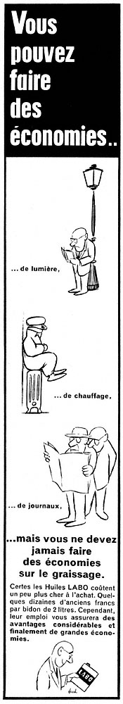 Publicité Labo 1962
