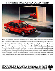 Publicit Lancia 1983