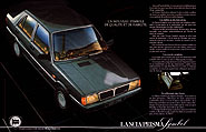 Publicit Lancia 1986