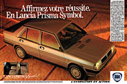 Publicit Lancia 1987