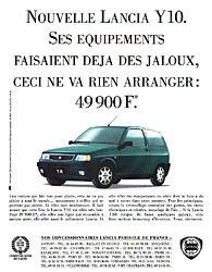 Publicit Lancia 1993