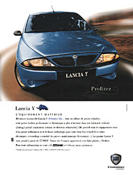 Publicité Lancia 1999