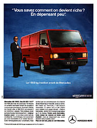 Publicit Mercedes 1989