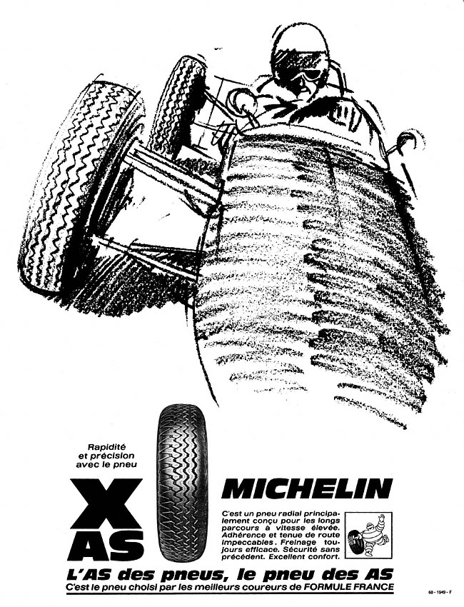 Publicité Michelin 1968