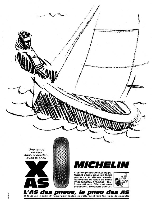 Publicité Michelin 1968