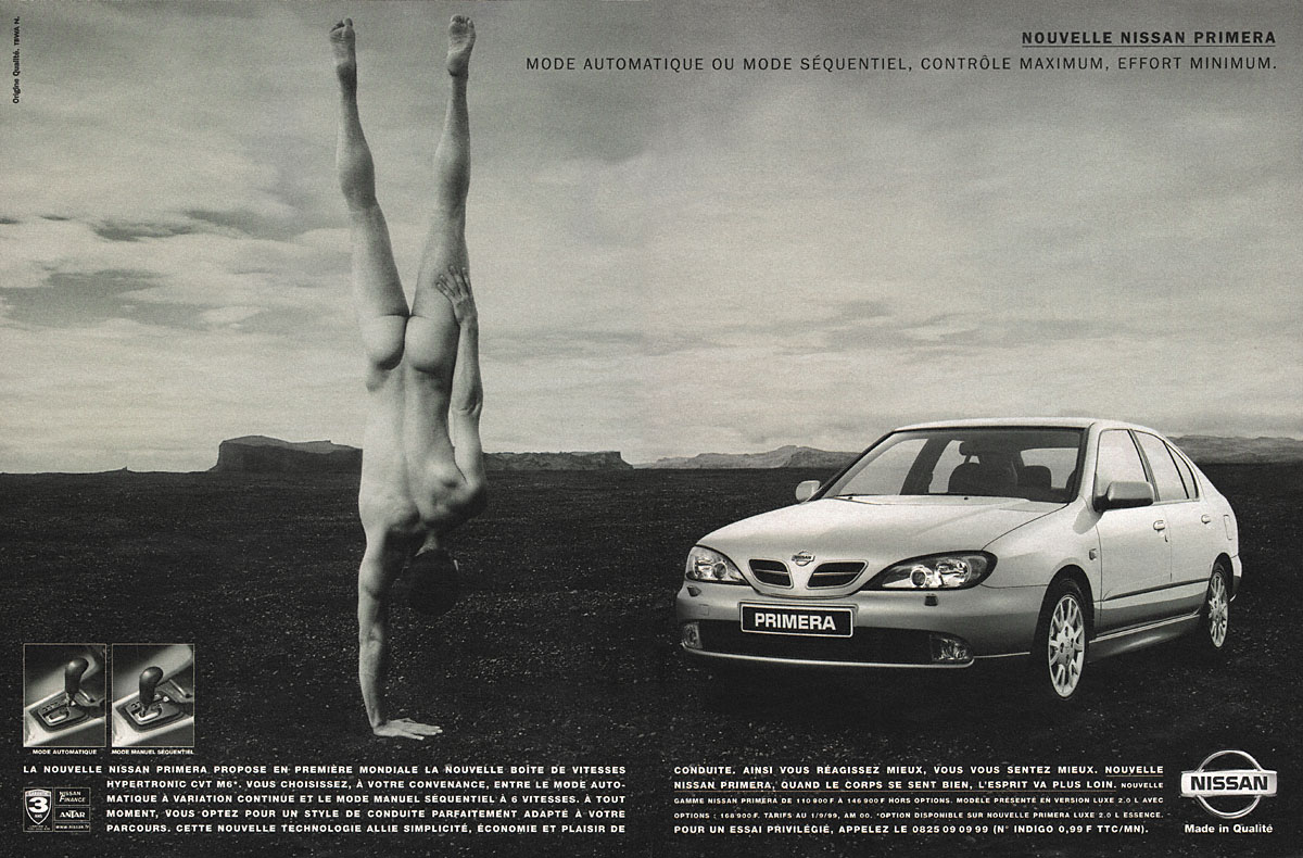 Publicité Nissan 1999