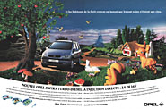 Publicit Opel 1999