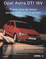 Publicit Opel 2000