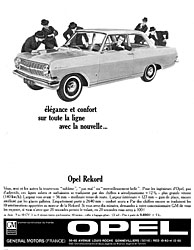Publicit Opel 1963