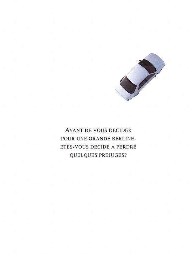 Publicité Peugeot 1992