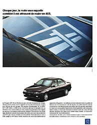 Publicit Peugeot 1993