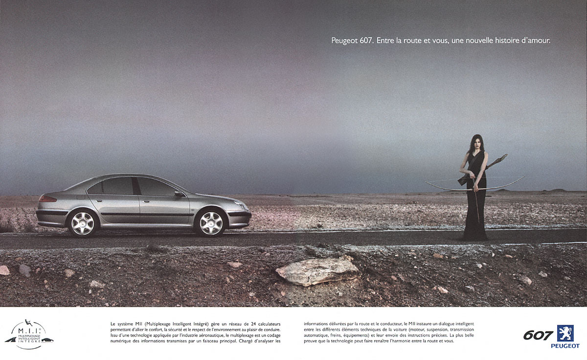 Publicité Peugeot 2000