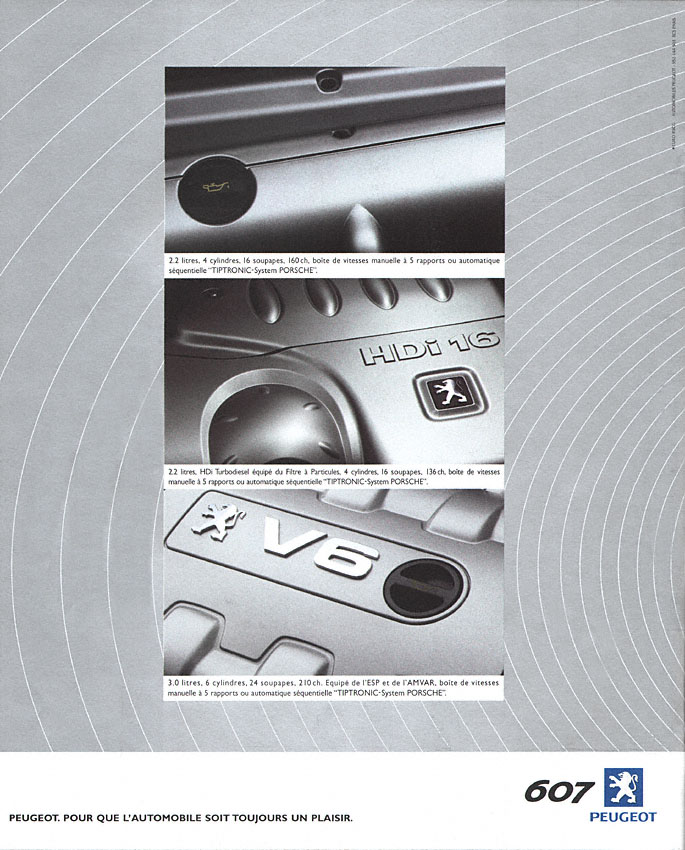 Publicité Peugeot 2000