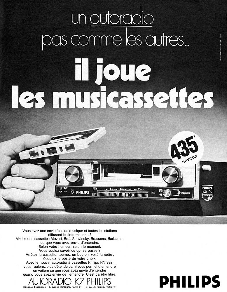 Publicit� Philips 1969