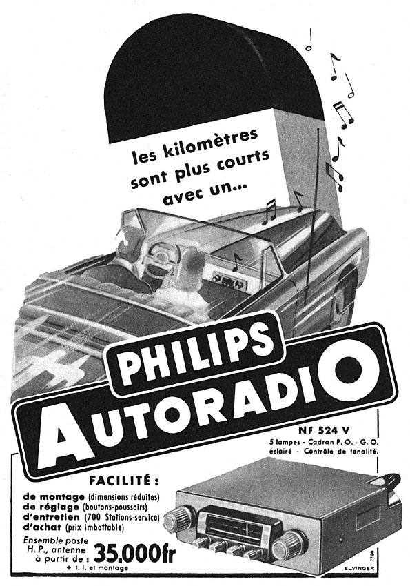 Publicité Philips 1953