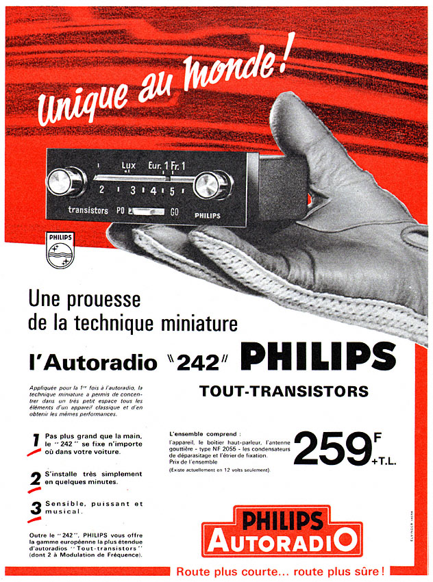 Publicité Philips 1964