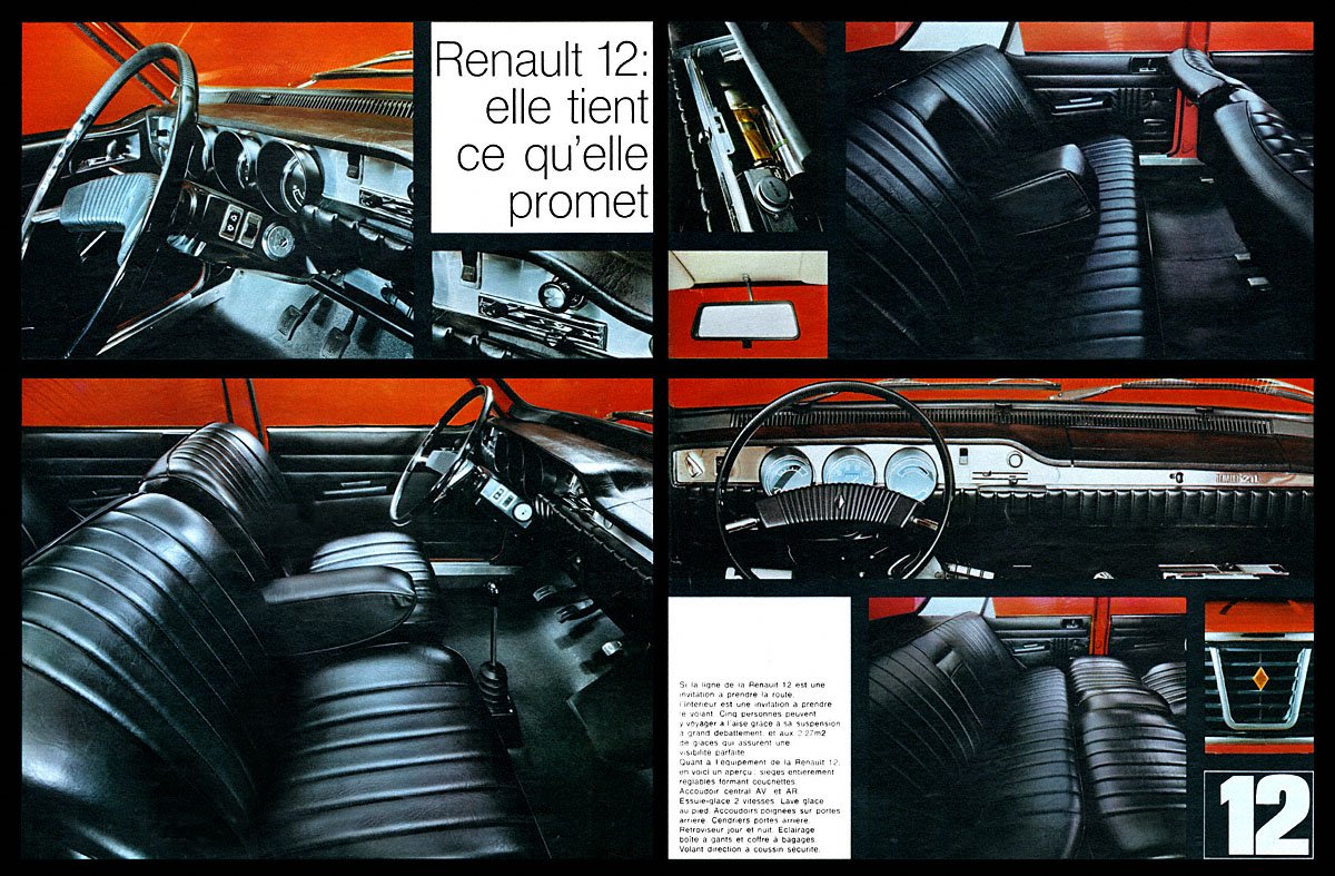 Publicit� Renault 1969