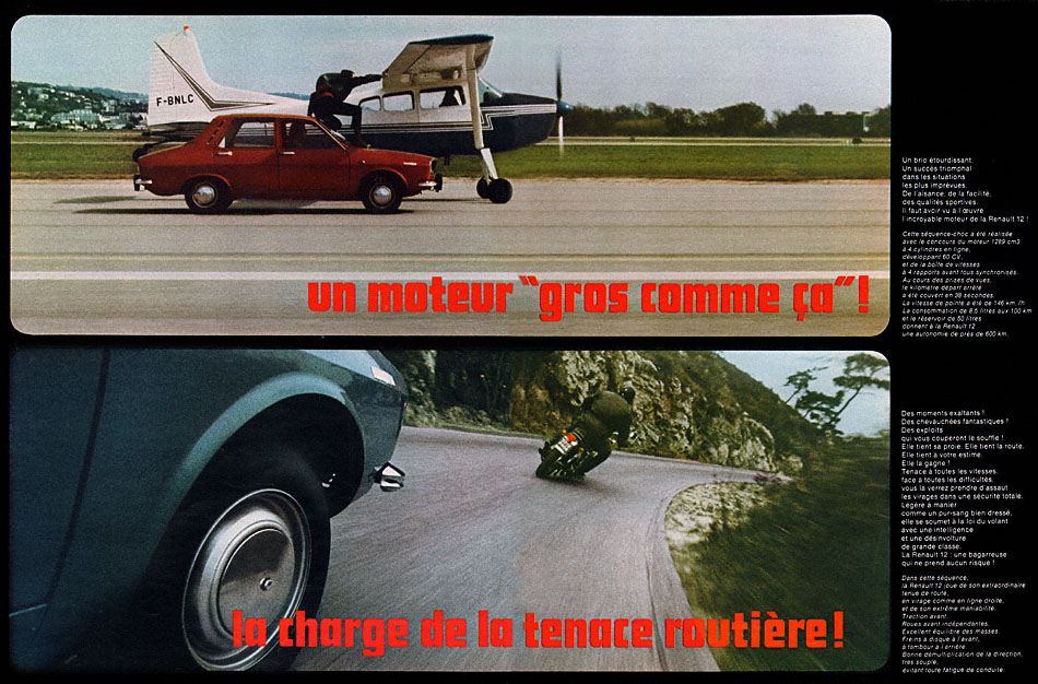 Publicité Renault 1970