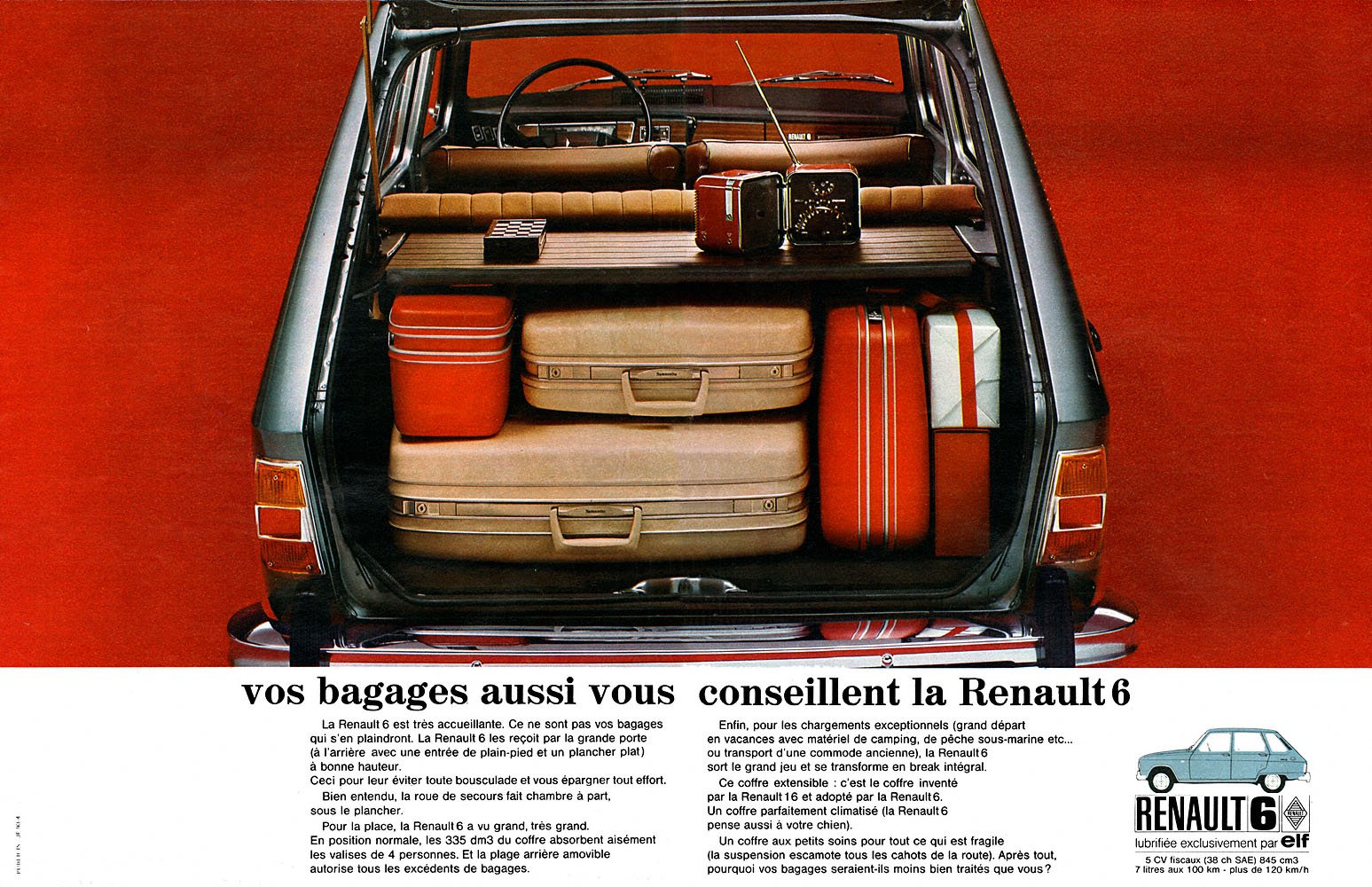 Publicit� Renault 1970