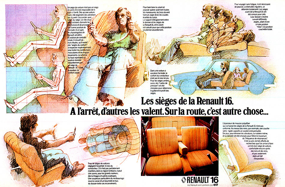 Publicité Renault 1974