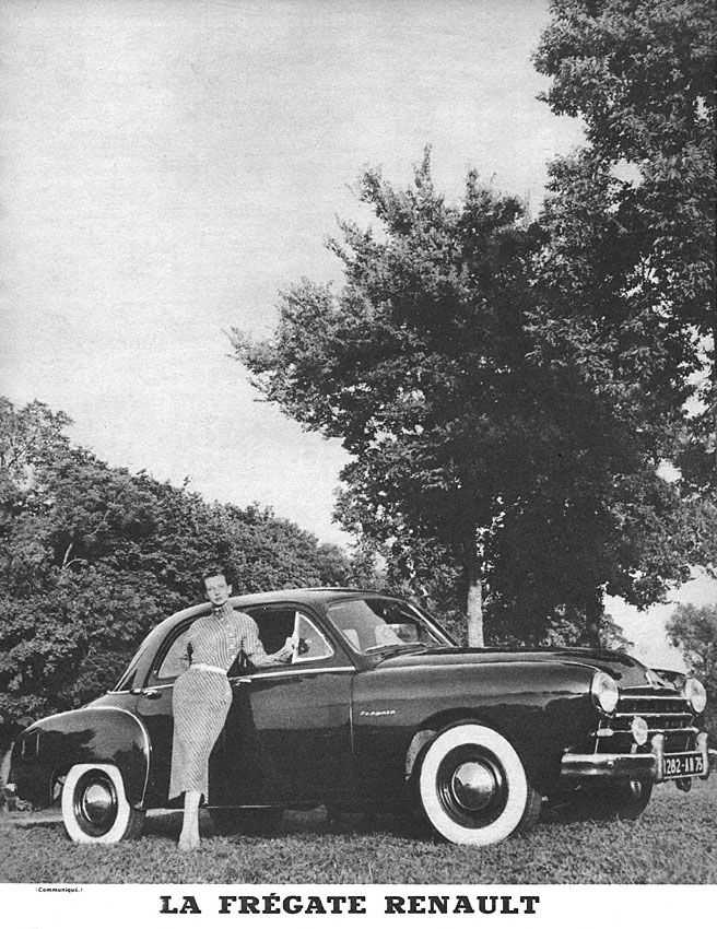 Publicité Renault 1951