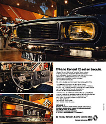 Publicit Renault 1975