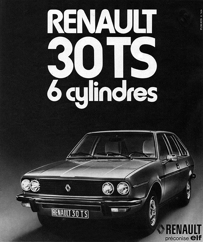 Publicité Renault 1975