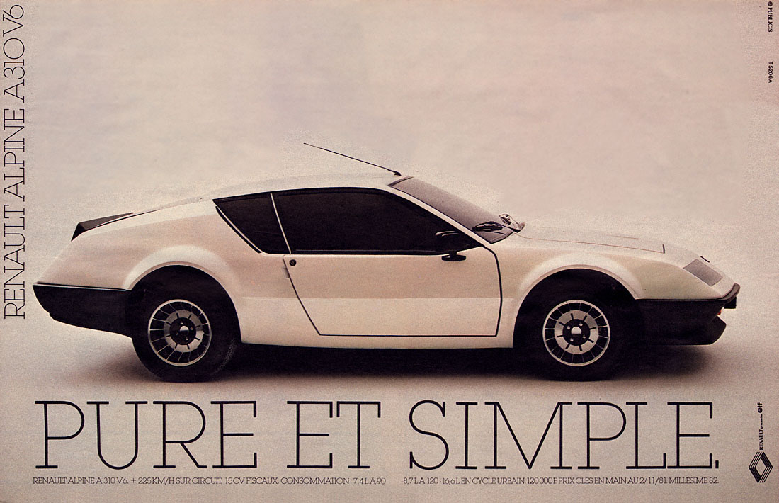 Publicité Renault 1982