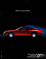 Publicit Renault 1985