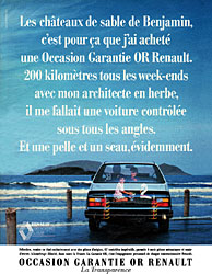 Publicit Renault 1986