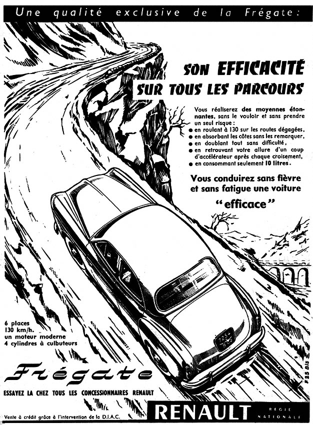 Publicité Renault 1953