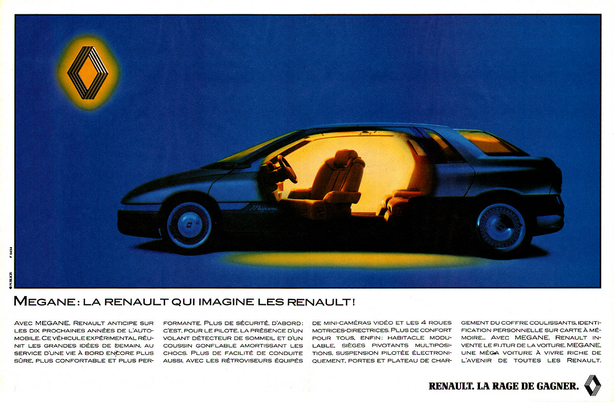 Publicité Renault 1989