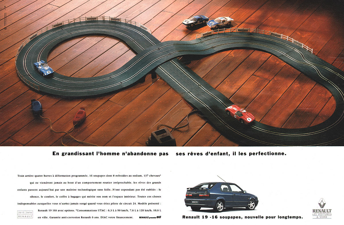 Publicité Renault 1993