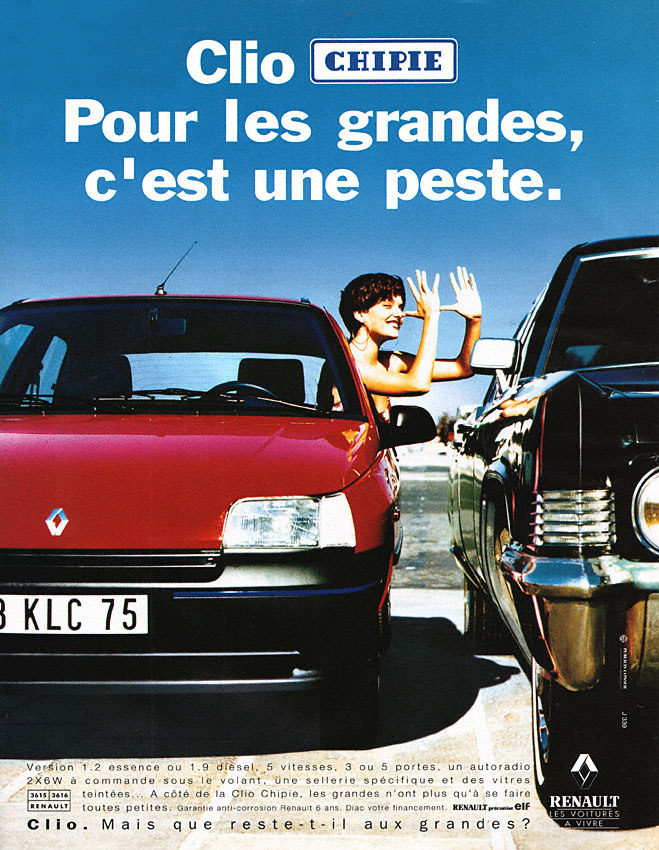 Publicité Renault 1994