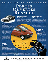 Publicit Renault 1994