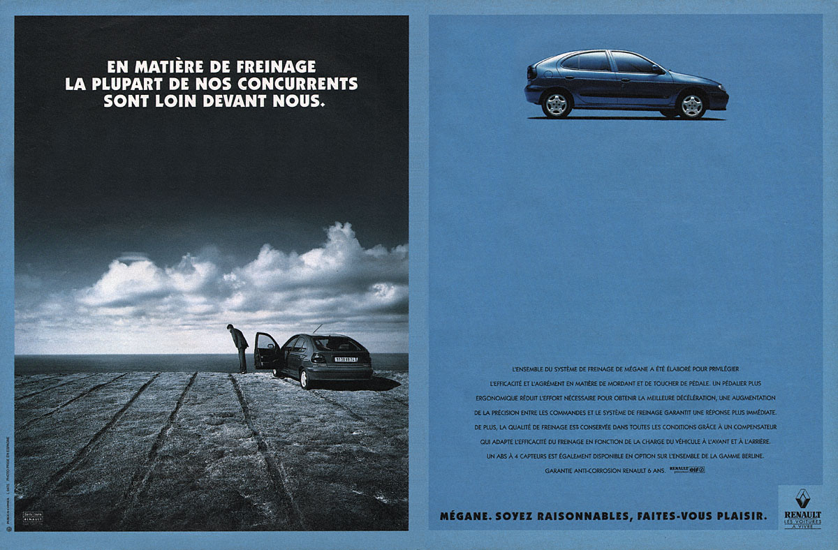 Publicité Renault 1995