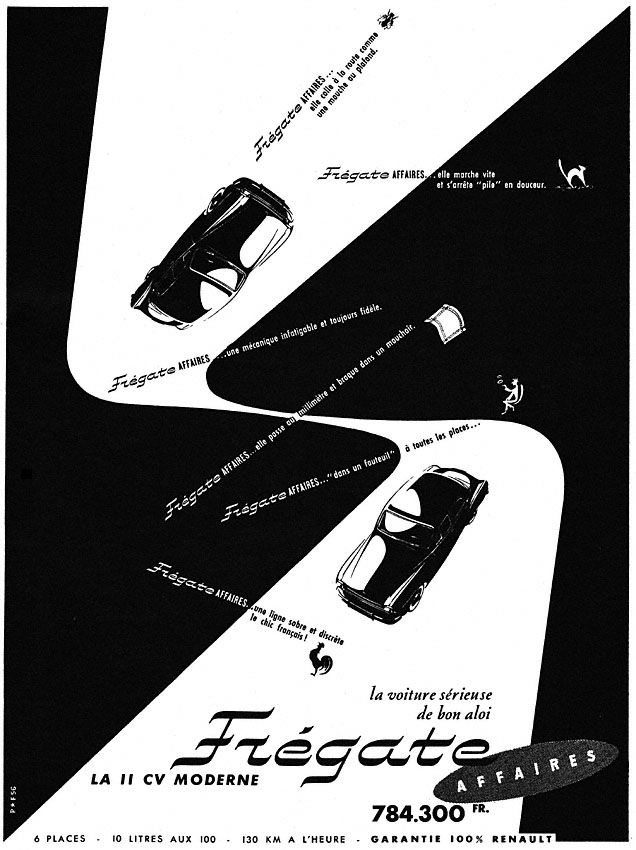 Publicité Renault 1953